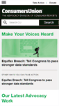 Mobile Screenshot of consumersunion.org